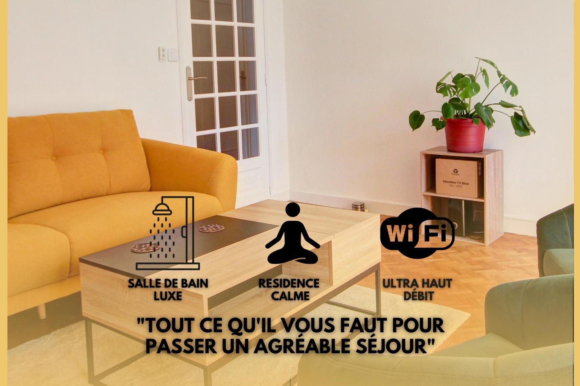 Suite T5 Rennes Gare - Parking Prive Gratuit Eksteriør bilde